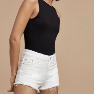 Aritzia Talula Women's White Jean shorts size 29